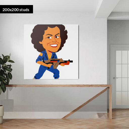 200*200studs, 160*160cm, 63*63inch