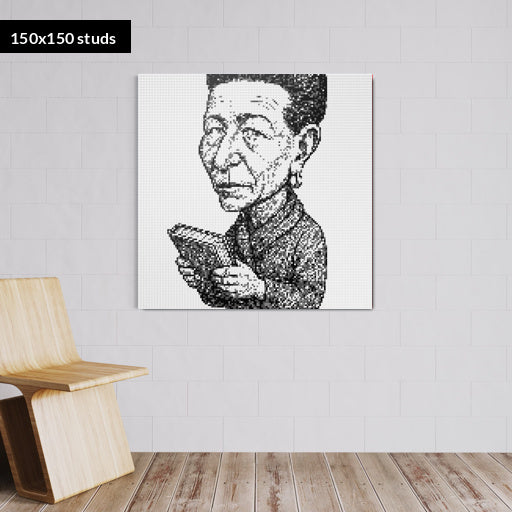 150*150studs, 120*120cm, 47,25*47,25inch