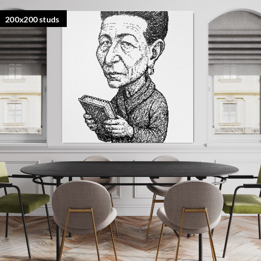 200*200studs, 160*160cm, 63*63inch