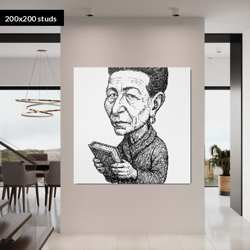 200*200studs, 160*160cm, 63*63inch