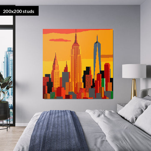 200*200studs, 160*160cm, 63*63inch