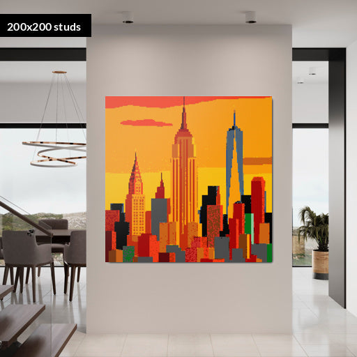 200*200studs, 160*160cm, 63*63inch