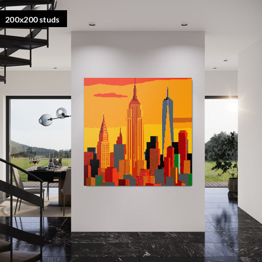 200*200studs, 160*160cm, 63*63inch