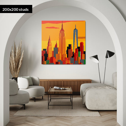 200*200studs, 160*160cm, 63*63inch