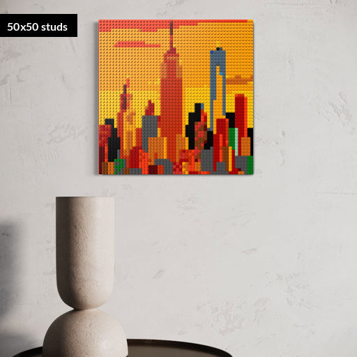 50*50studs, 40*40cm, 15,75*15,75inch