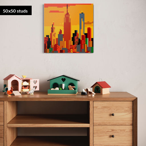 50*50studs, 40*40cm, 15,75*15,75inch