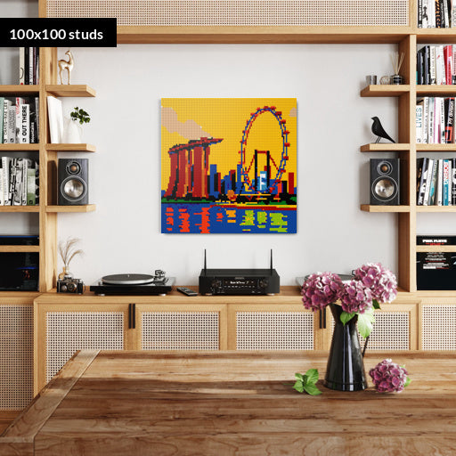 100*100studs, 80*80cm, 31,5*31,5inch