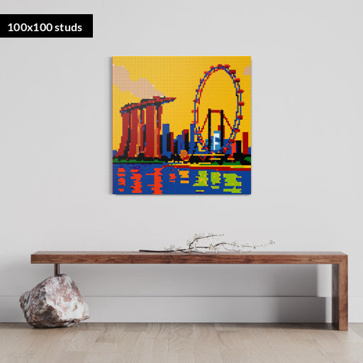 100*100studs, 80*80cm, 31,5*31,5inch