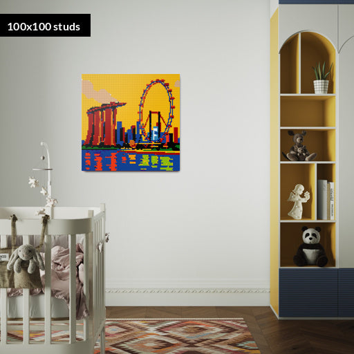 100*100studs, 80*80cm, 31,5*31,5inch