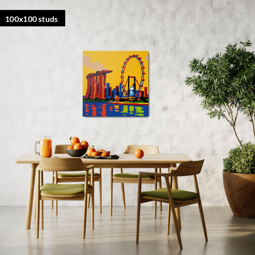 100*100studs, 80*80cm, 31,5*31,5inch