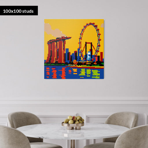 100*100studs, 80*80cm, 31,5*31,5inch