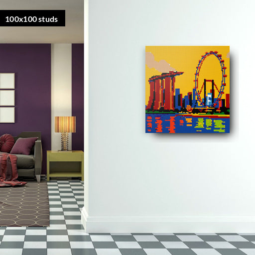 100*100studs, 80*80cm, 31,5*31,5inch