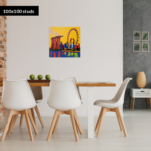 100*100studs, 80*80cm, 31,5*31,5inch