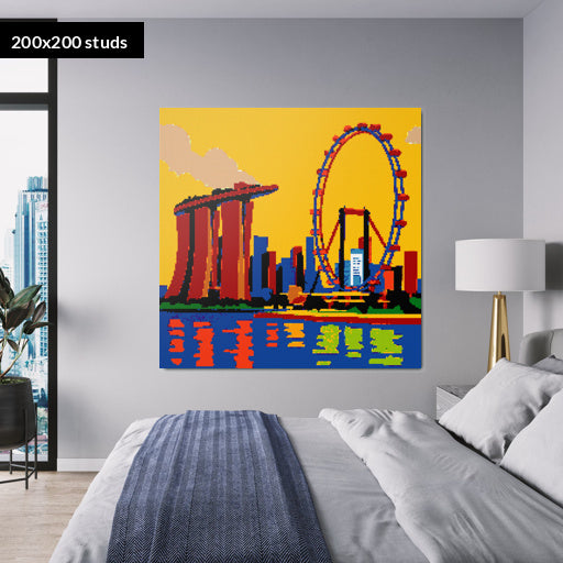 200*200studs, 160*160cm, 63*63inch