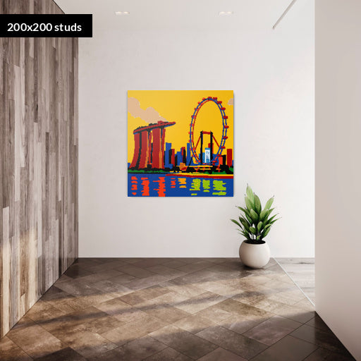 200*200studs, 160*160cm, 63*63inch
