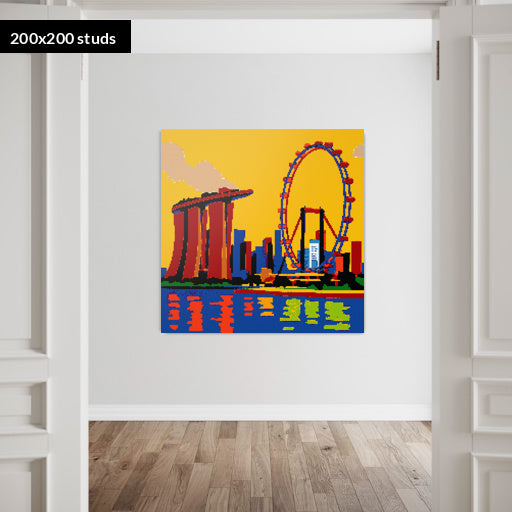 200*200studs, 160*160cm, 63*63inch