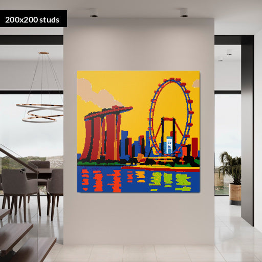 200*200studs, 160*160cm, 63*63inch