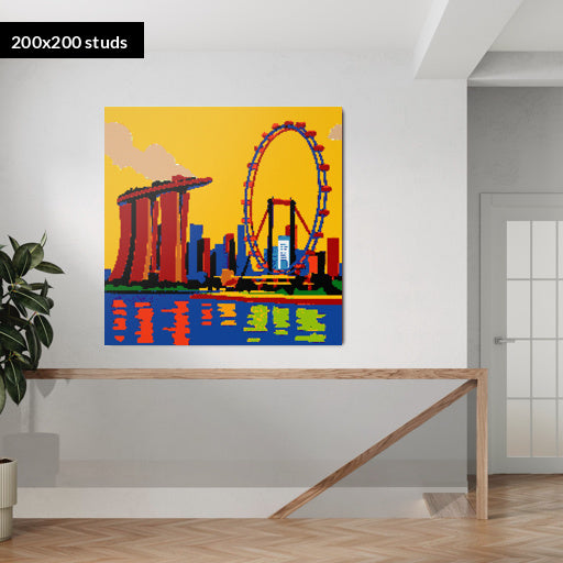 200*200studs, 160*160cm, 63*63inch