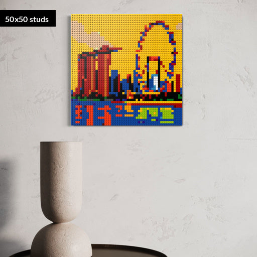 50*50studs, 40*40cm, 15,75*15,75inch