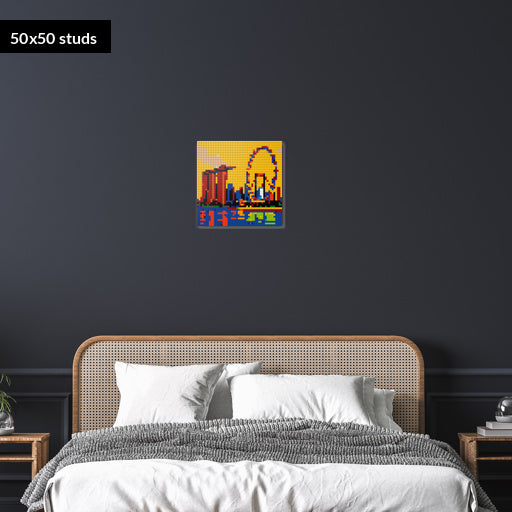 50*50studs, 40*40cm, 15,75*15,75inch