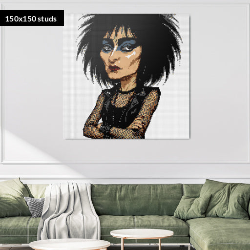 150*150studs, 120*120cm, 47,25*47,25inch