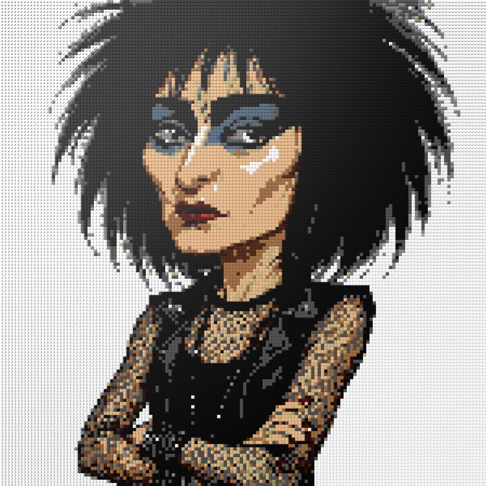 150*150studs, 120*120cm, 47,25*47,25inch