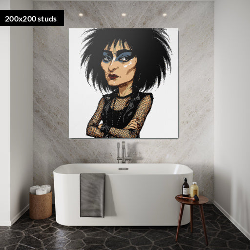 200*200studs, 160*160cm, 63*63inch