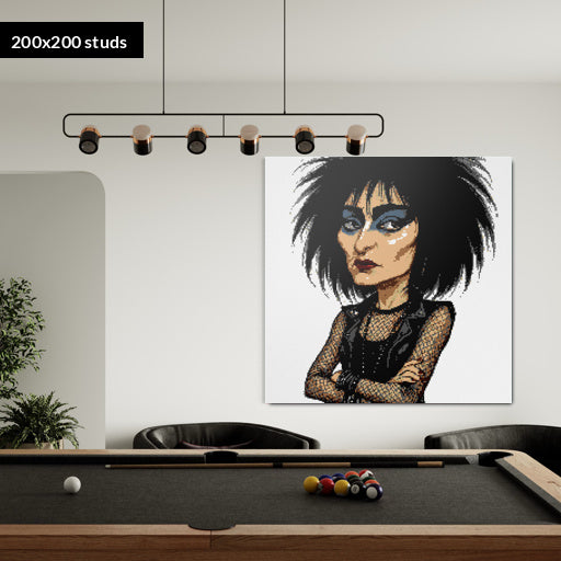 200*200studs, 160*160cm, 63*63inch