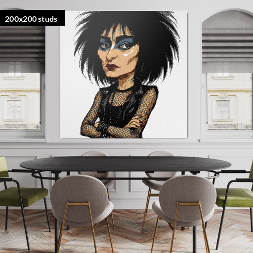 200*200studs, 160*160cm, 63*63inch