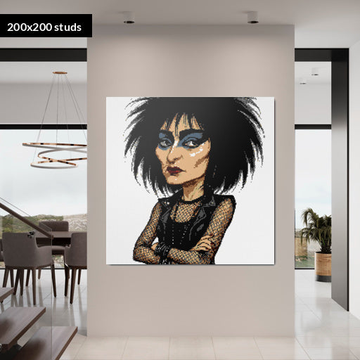 200*200studs, 160*160cm, 63*63inch