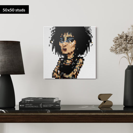 50*50studs, 40*40cm, 15,75*15,75inch