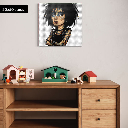 50*50studs, 40*40cm, 15,75*15,75inch