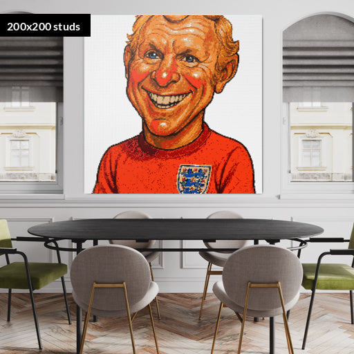 200*200studs, 160*160cm, 63*63inch