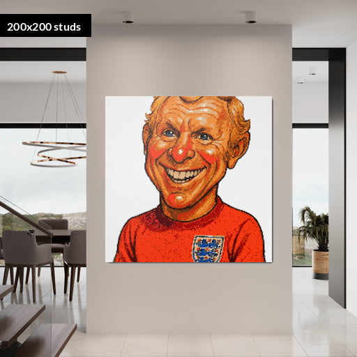 200*200studs, 160*160cm, 63*63inch