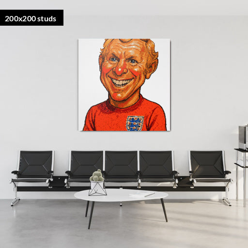 200*200studs, 160*160cm, 63*63inch