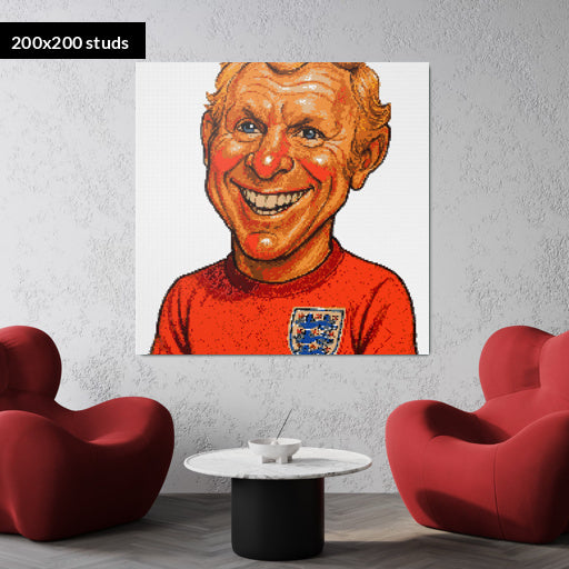 200*200studs, 160*160cm, 63*63inch