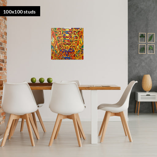 100*100studs, 80*80cm, 31,5*31,5inch