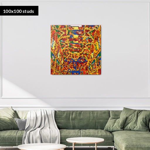 100*100studs, 80*80cm, 31,5*31,5inch
