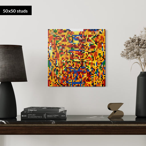 50*50studs, 40*40cm, 15,75*15,75inch