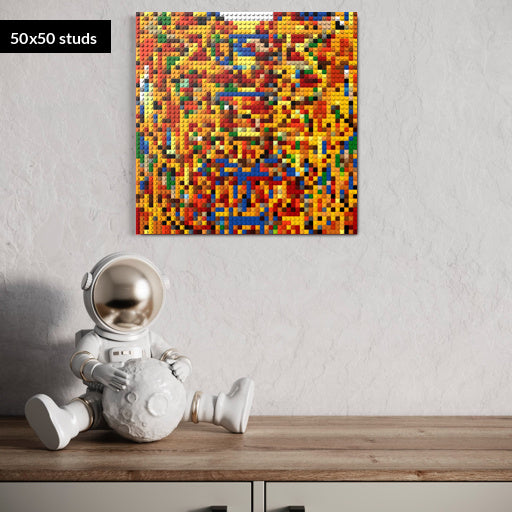 50*50studs, 40*40cm, 15,75*15,75inch