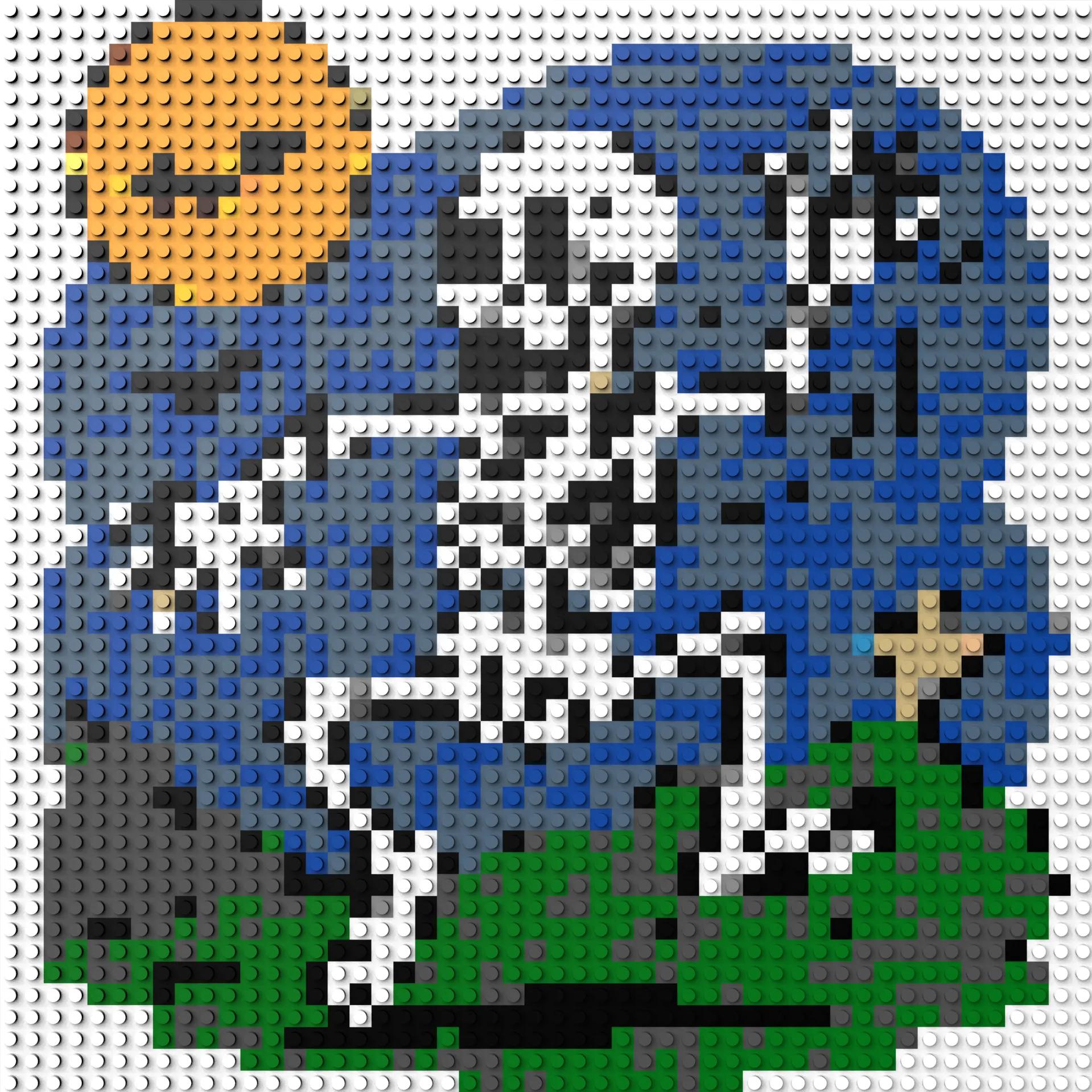 50*50studs, 40*40cm, 15,75*15,75inch