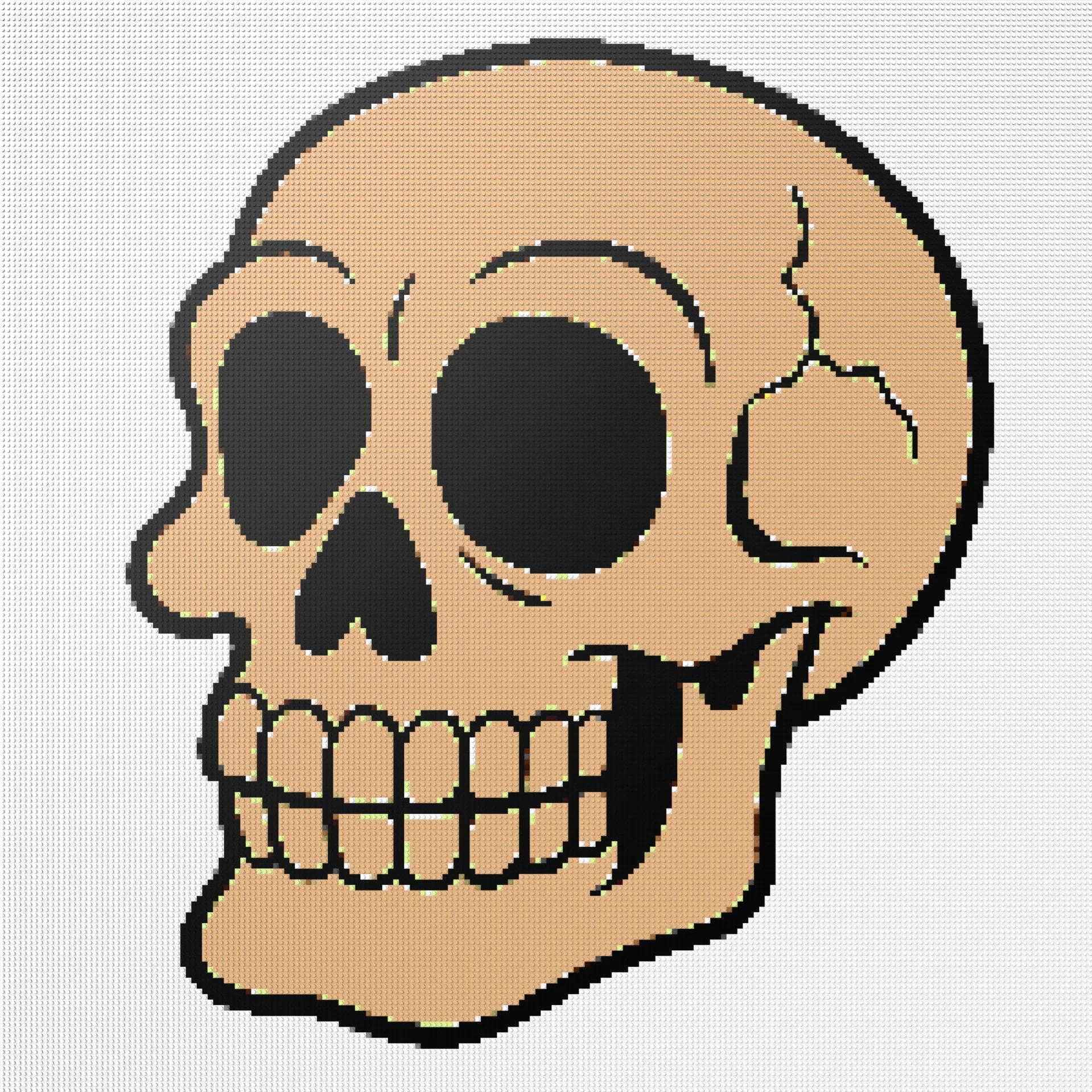 200*200studs, 160*160cm, 63*63inch