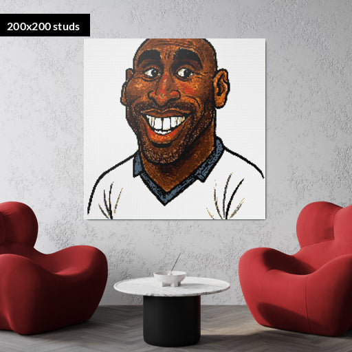 200*200studs, 160*160cm, 63*63inch