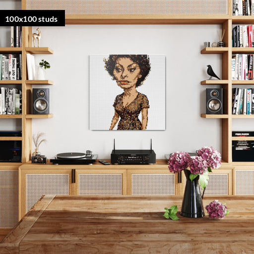 100*100studs, 80*80cm, 31,5*31,5inch