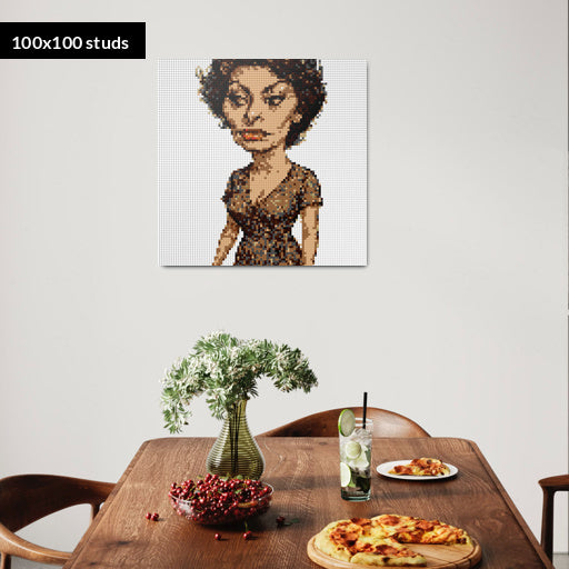 100*100studs, 80*80cm, 31,5*31,5inch