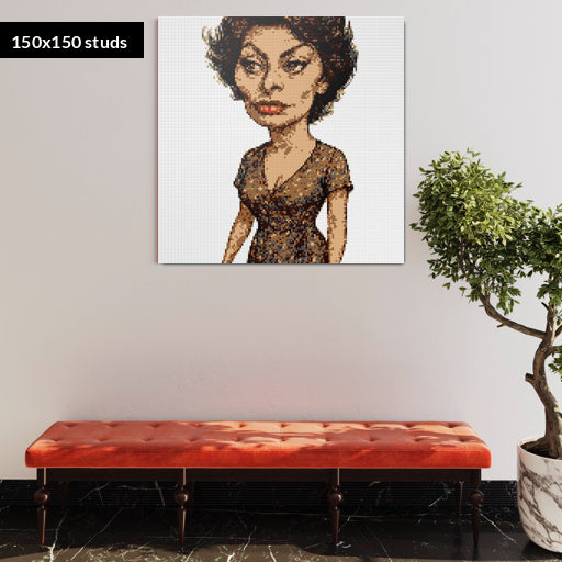 150*150studs, 120*120cm, 47,25*47,25inch