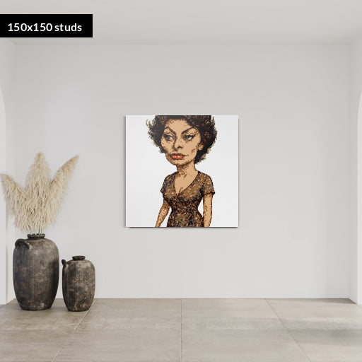 150*150studs, 120*120cm, 47,25*47,25inch