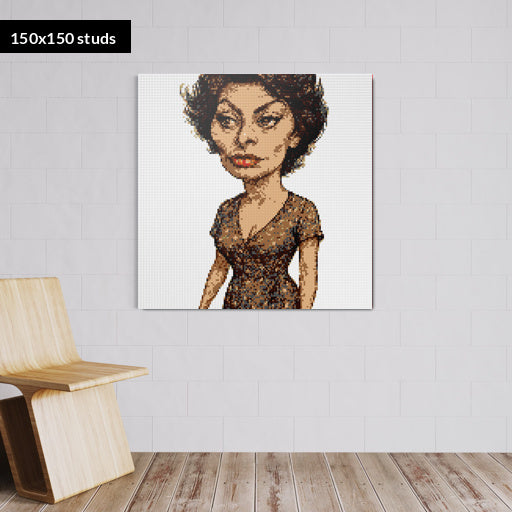 150*150studs, 120*120cm, 47,25*47,25inch