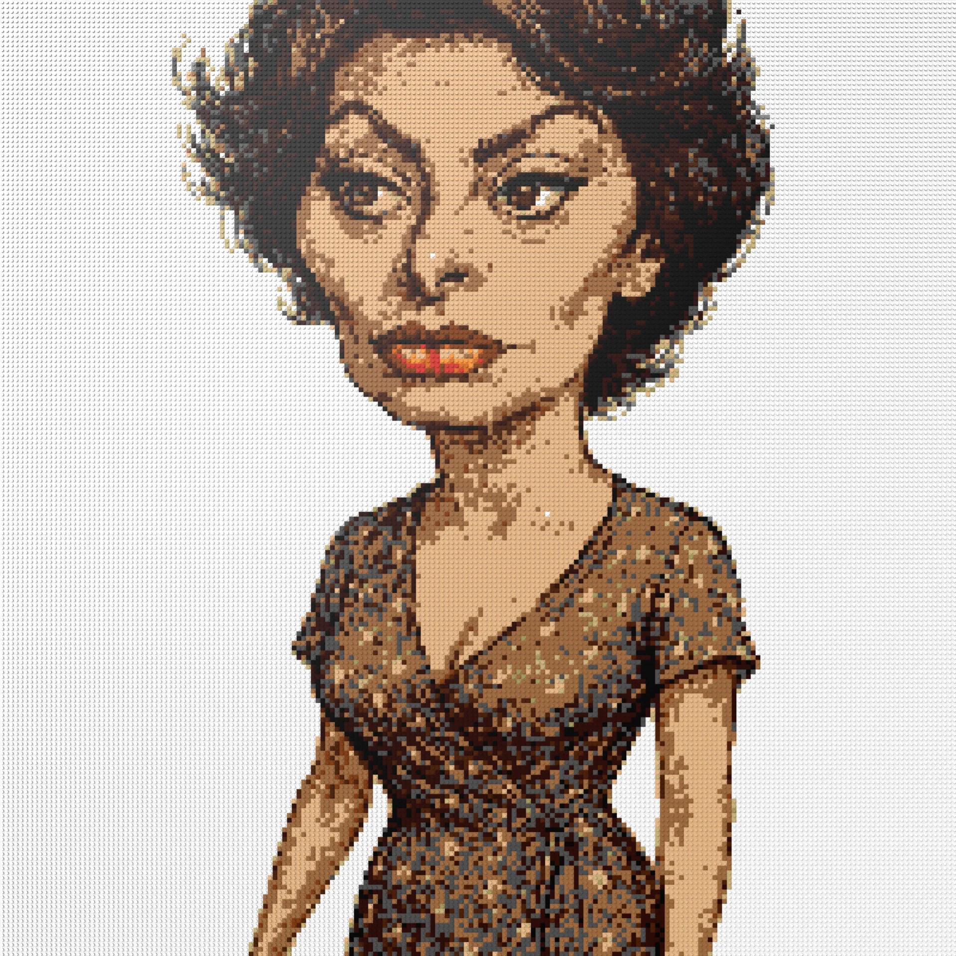 200*200studs, 160*160cm, 63*63inch