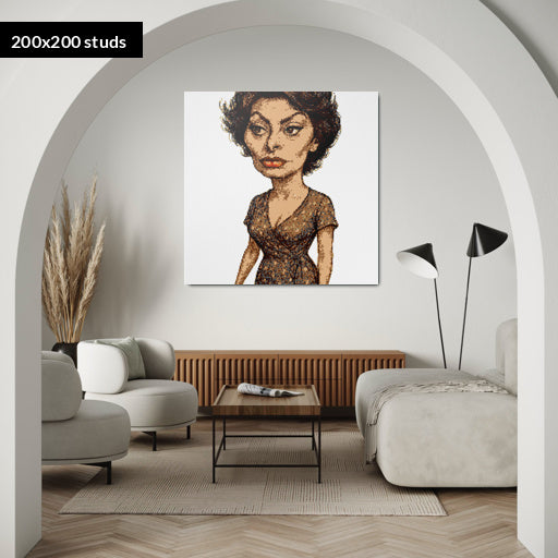 200*200studs, 160*160cm, 63*63inch